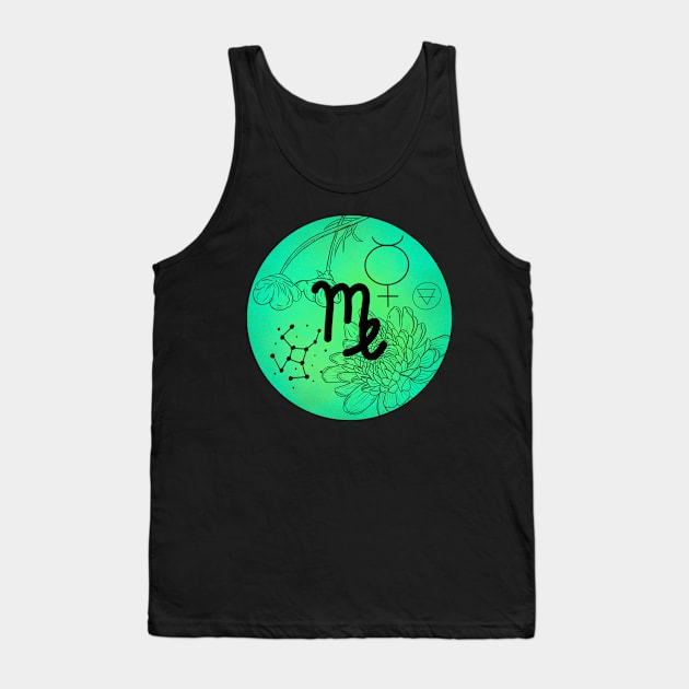 Virgo Emblem Tank Top by RachWillz